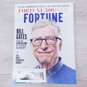 🍭7/$15 Fortune Magazine June/July 2025 Bill Gates
